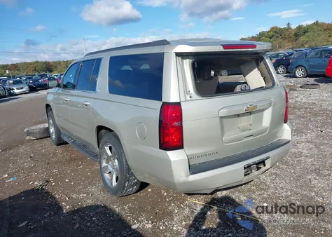 2016 Chevrolet Suburban Lt из США, поврежденный, VIN 1GNSKHKC9GR455824